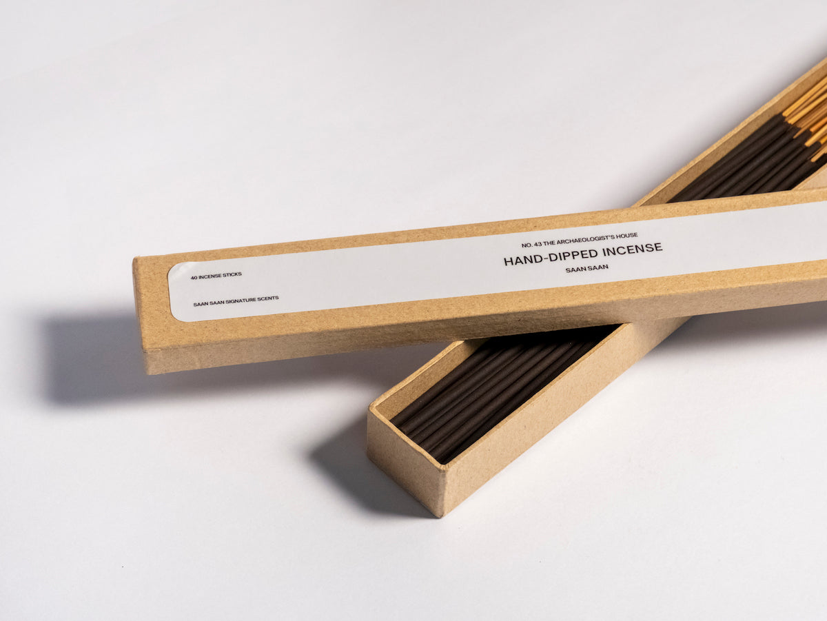 No.43 The Archaeologist's House Hand-Dipped Incense