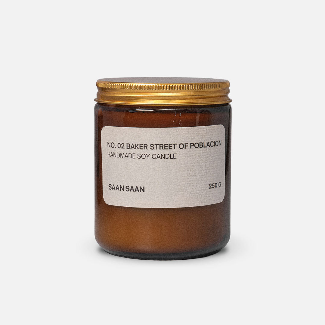 No. 02 Baker Street of Poblacion Scented Candle