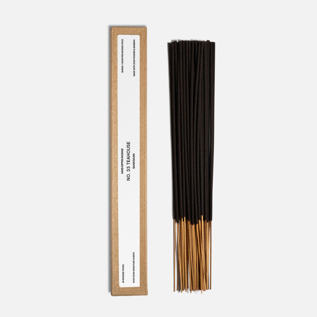 No. 33 Teahouse Hand-Dipped Incense