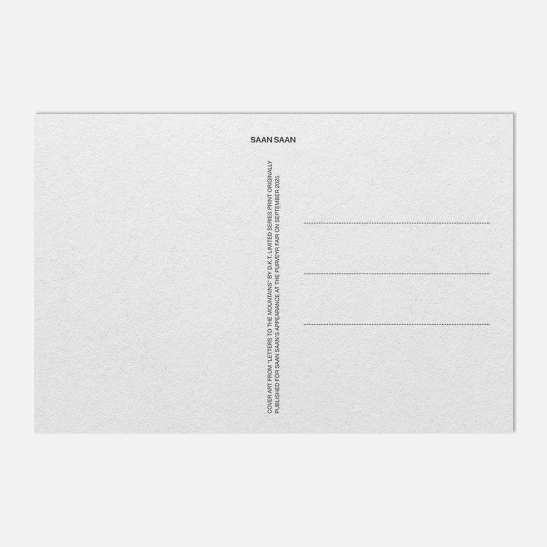 Letters to the Mountains Postcard