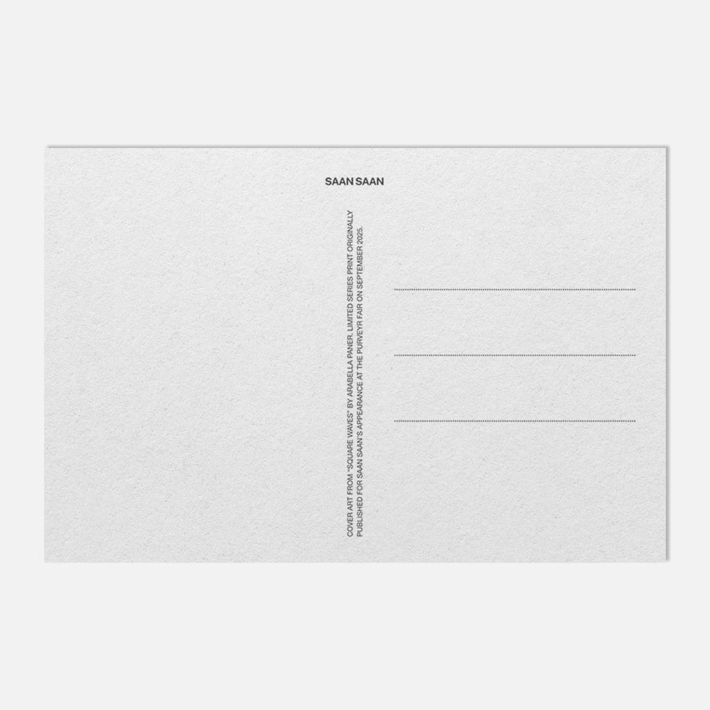 Square Waves Postcard
